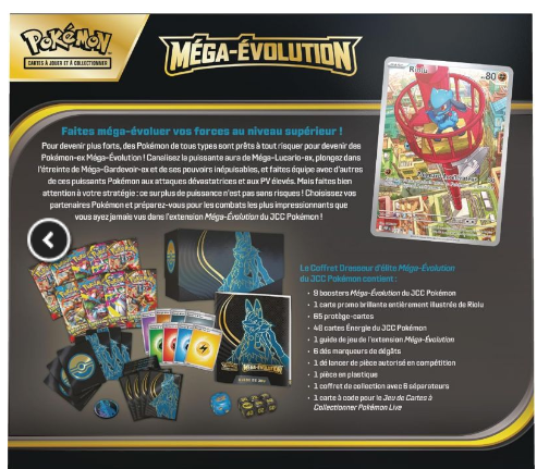 C30 - Coffret ETB ME01 – Méga Lucario