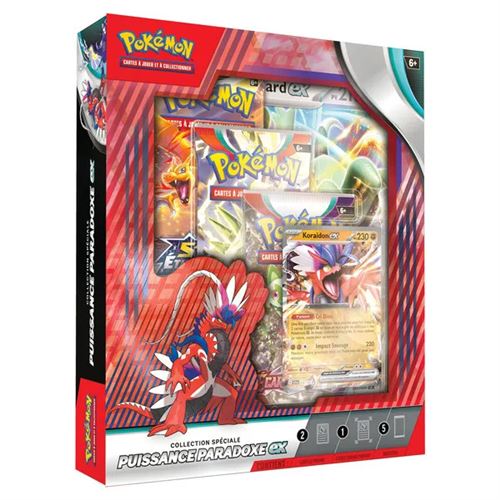 Coffret Spéciale Puissance Paradoxe EX Miraidon et Koraidon