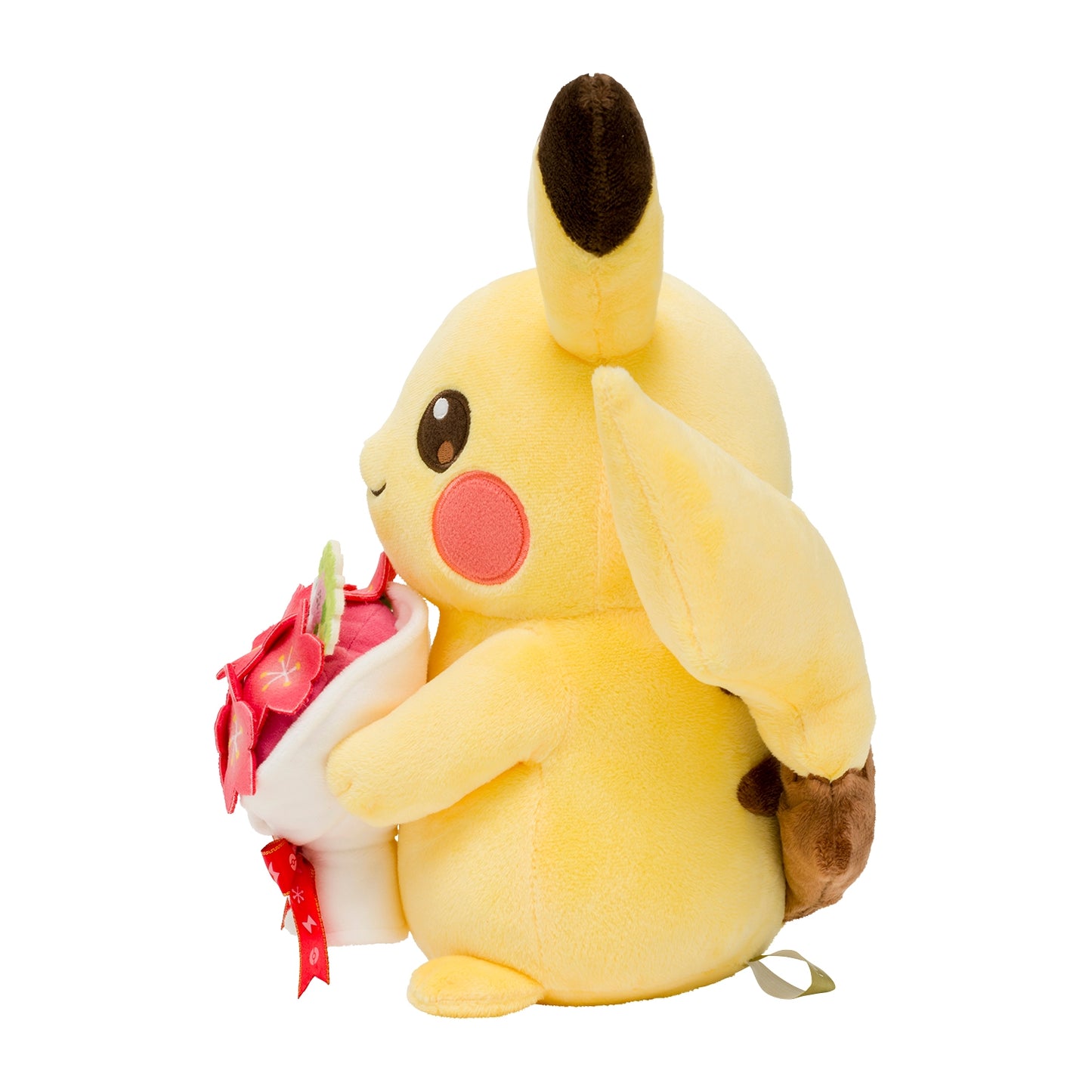 P26 - Peluche Pikachu et Grasidea bouquet
