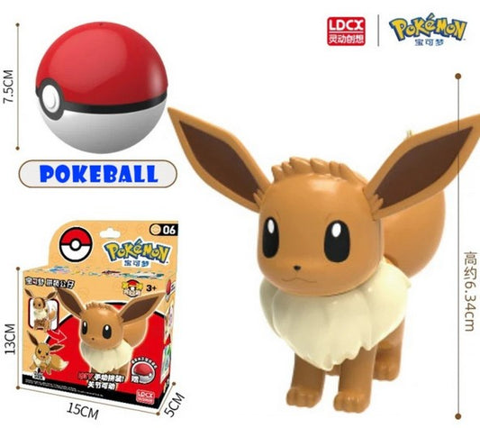 G08 - Maquette pokeball Evoli