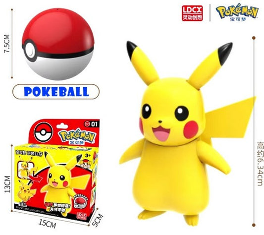G14 - Maquette pokeball Pikachu