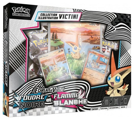 C28 - Coffret Illustration Rare EV10.5 Flamme Blanche & Foudre Noire : Victini