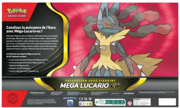 C39 - Coffret Collection avec Figurine - Mega Lucario EX