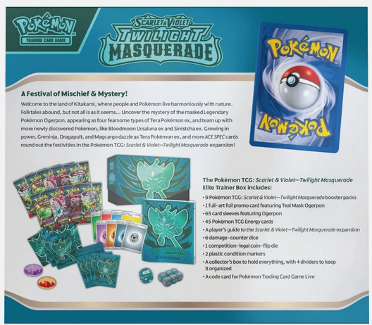 C43 - Coffret ETB EV06  Twilight Masquerade ANGLAIS