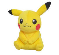P02 - Peluche Pikachu All Star Collection femelle S
