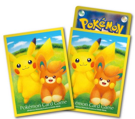 S03 - Sleeve bouclier Pikachu et Pamo